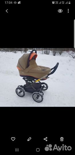 Коляска люлька navington