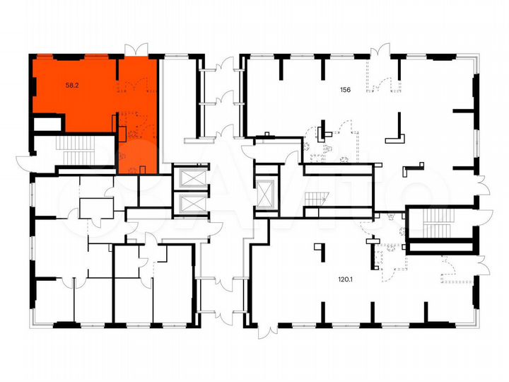 Продам помещение свободного назначения, 58.2 м²