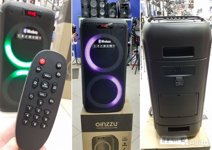 Акустическая медийная система Ginzzu 800вт 70см