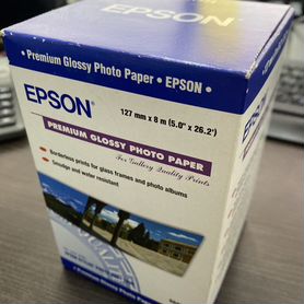 Рулон S041474 Premium Glossy (127мм. x 8м) Epson