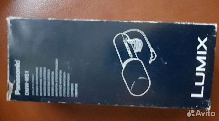 Внешний микрофон panasonic dmw-mc1