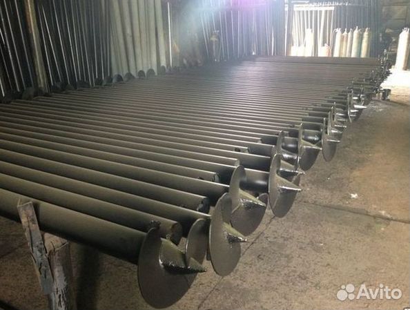 Винтовые сваи под бытовку