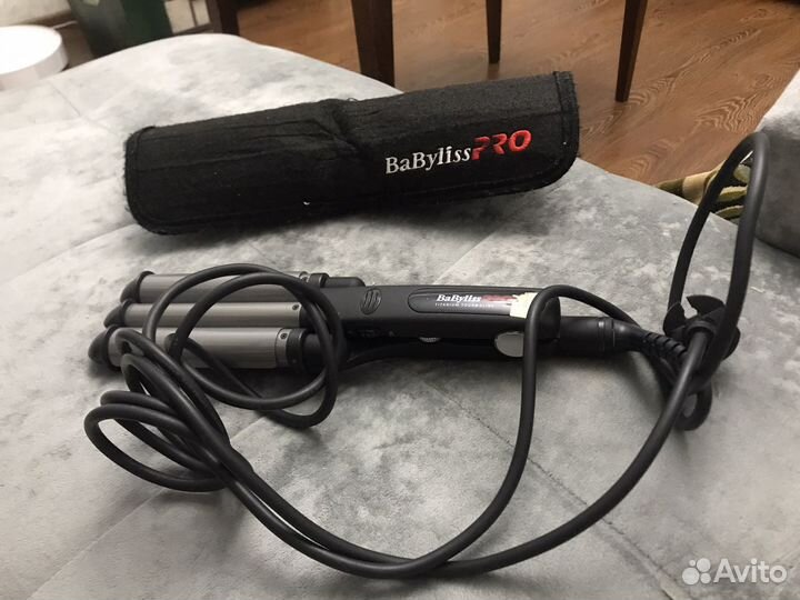 Тройная плойка babyliss PRO
