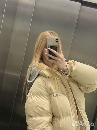 Удлиненный пуховик Feelz