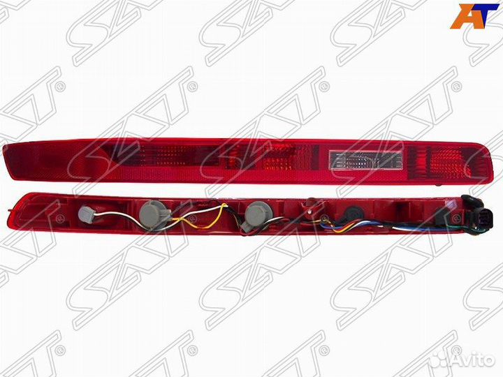 Фонарь в задний бампер audi Q7 09-15 LH под 5 ламп