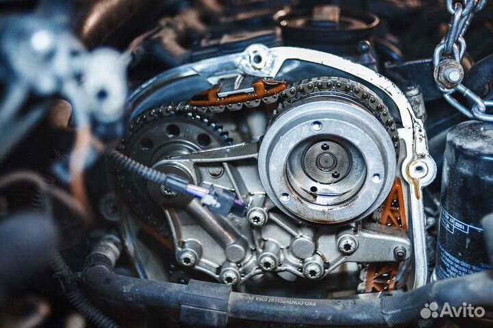 Замена ремня и цепи грм за 1 день с гарантией