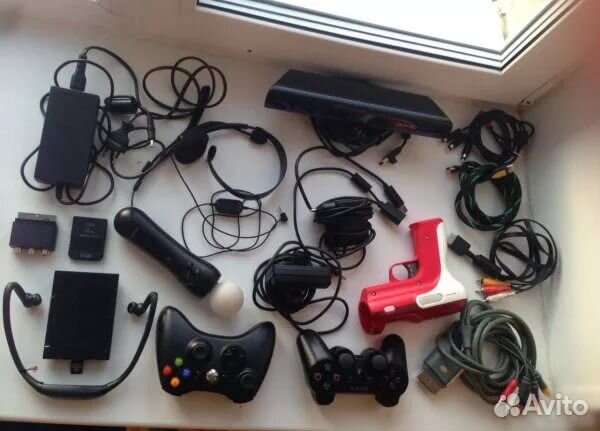 Xbox 360 - PS2 - PS3 - PS4 - PSP - Аксессуары
