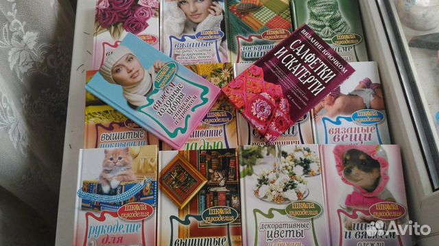 Книги по рукоделию в разных техниках