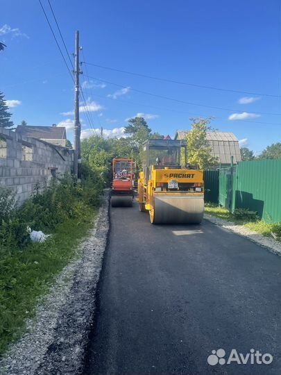 Асфальтирование укладка асфальта