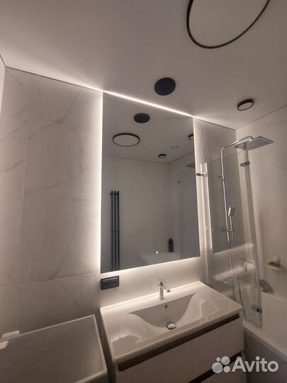 Изготовление зеркал с подсветкой