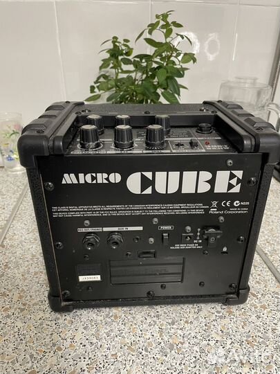 Комбоусилитель Roland Micro Cube на батарейках
