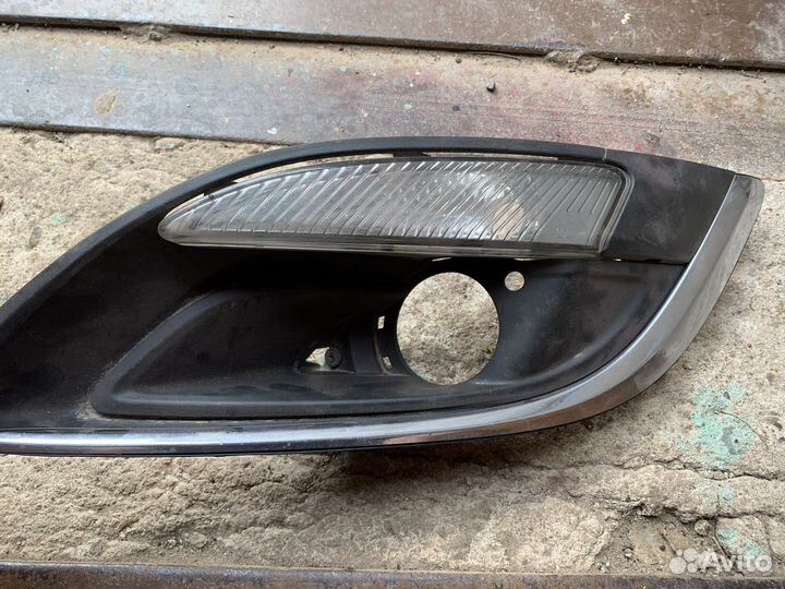 Решетка птф поворотная opel astra j