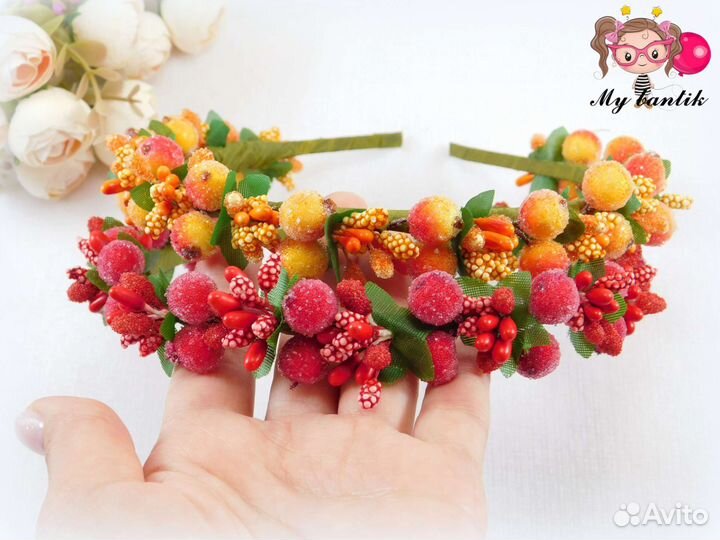 Ободок на праздник осени