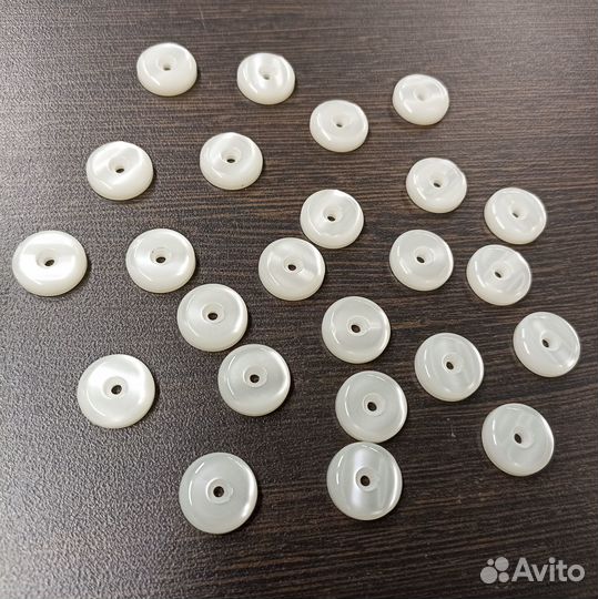 Комплект перламутровых кнопок для гармони 25 шт