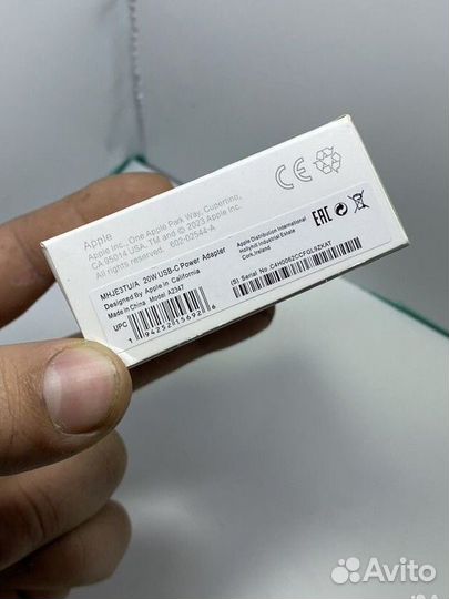 Адаптер питания для Apple 20W USB-C Power Adapter