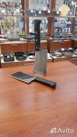 Топорик кухонный Cutelos 18 см Jero черная рукоять