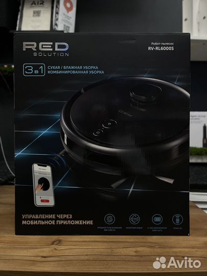 Робот - пылесос Red solution RV-RL6000S