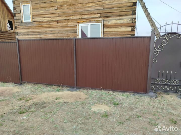 Откатные ворота и заборы