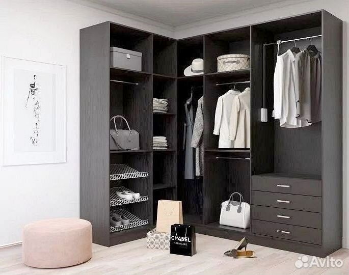 Гардеробная на заказ от производителя