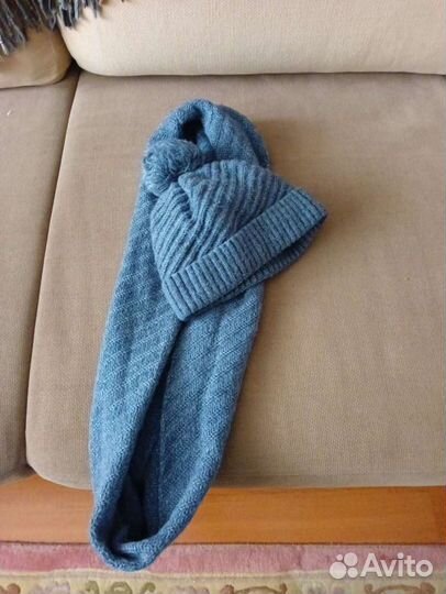 Комплект Шарф с шапкой