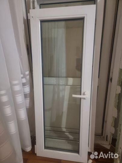 Балконный блок пвх б/у