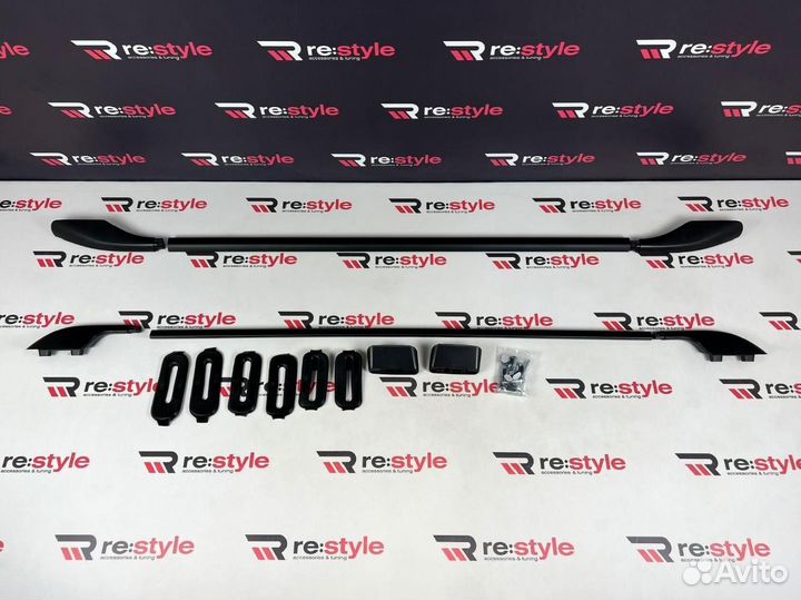 Рейлинги Toyota Land Cruiser 100 Черные S2105