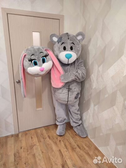 Мишка Тедди,Зайка или Слоник 2в Одном