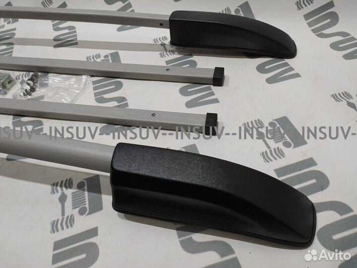 Рейлинги Нива 2121 усиленные (серые) VM