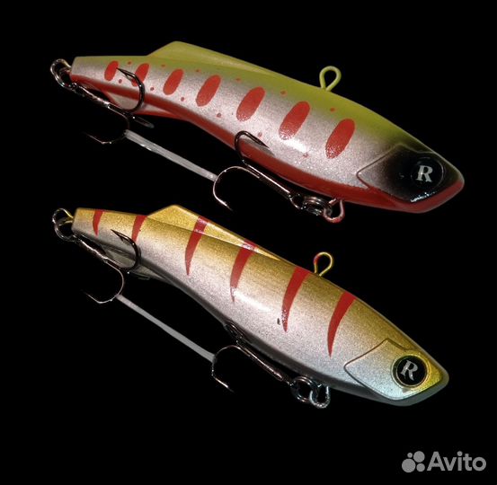 Вибы 2шт Madness Shiriten Vib 105мм 38гр на судака