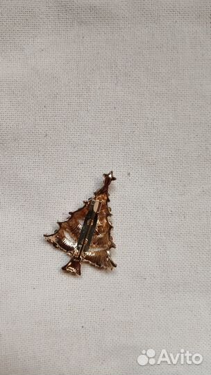 Винтажная брошь 