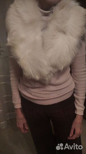 Воротник из песца