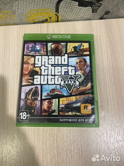 Игры на xbox one диски GTA 5
