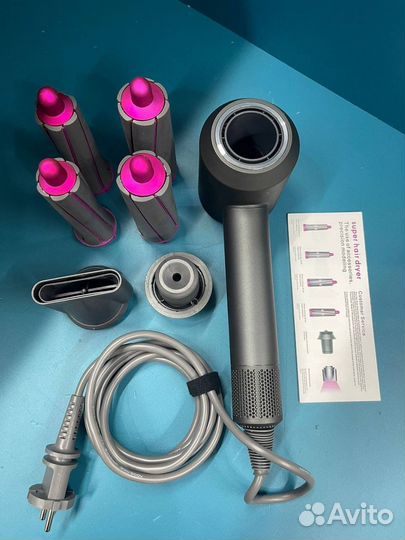 Dyson стайлер 6 насадок, со стайлером в комплекте