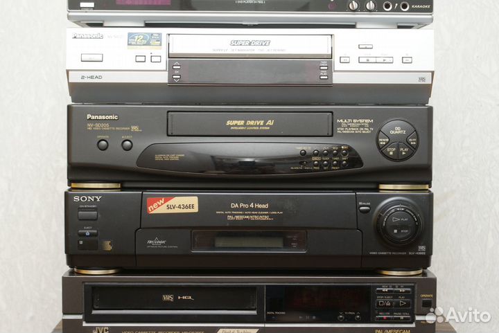 Видеомагнитофоны и DVD исправные и под ремонт