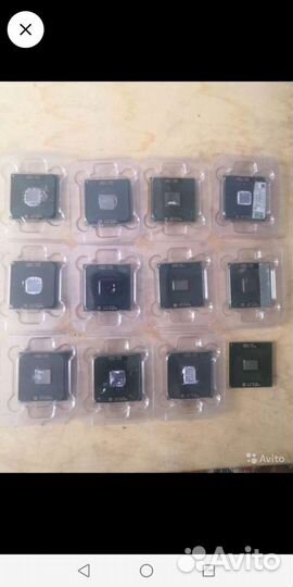 Процессоры для ноутбука