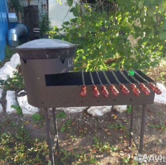 Мангал 3 мм с печью