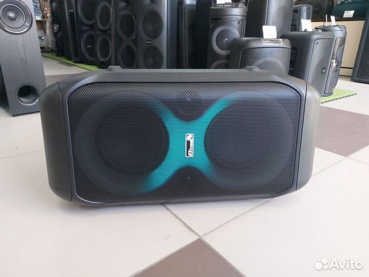 Музыкальная колонка 120W, pwpo 1200W. Маленькая но