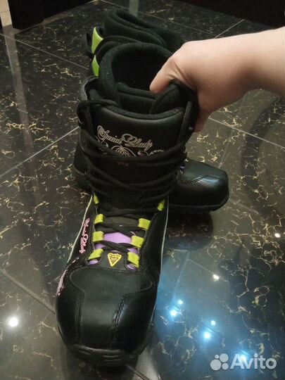 Ботинки для сноуборда black fire 38р