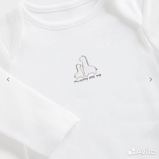 Боди Mothercare для младенцев новые