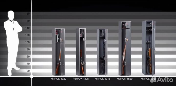 Сейф оружейный Чирок 1528