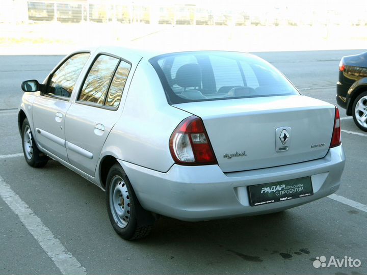 Renault Symbol 1.4 МТ, 2007, 149 950 км