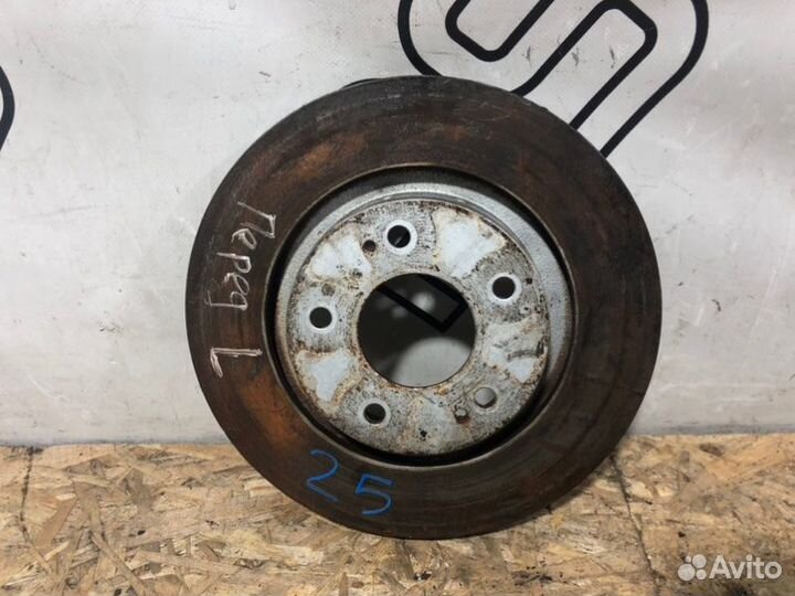 Диск тормозной передний левый Mitsubishi Outlander