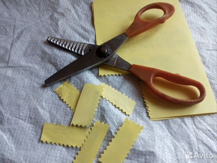 Ножницы портновские Зигзаг СССР