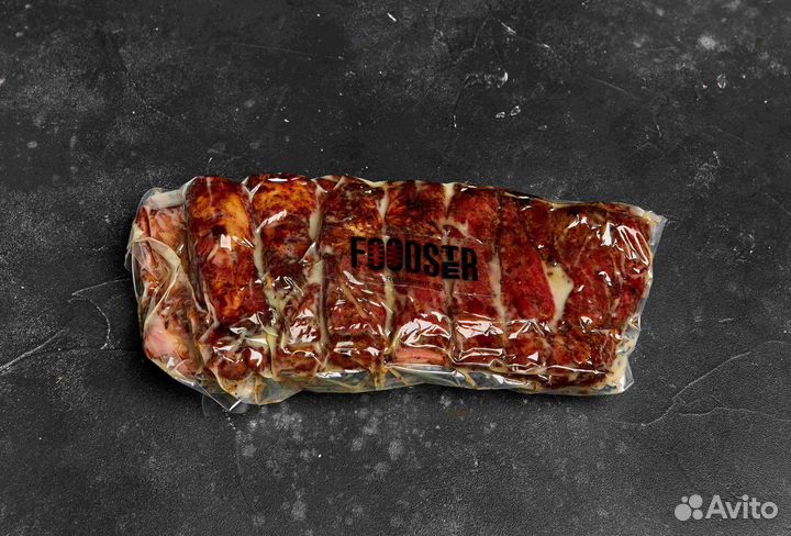 Свиные ребра горячего копчения