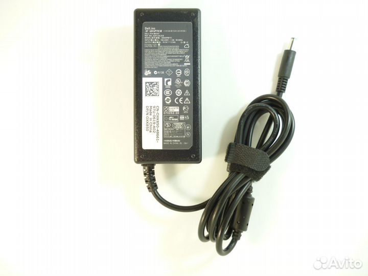 Новый блок питания Dell 65W 19.5V 3.34A (4.5x3.0)