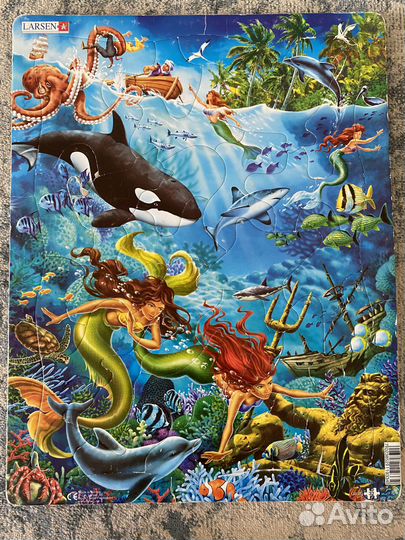 Пазлы larsen 5 шт