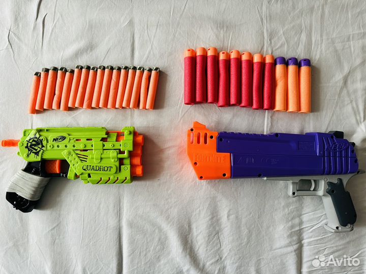 Бластер nerf fortnite