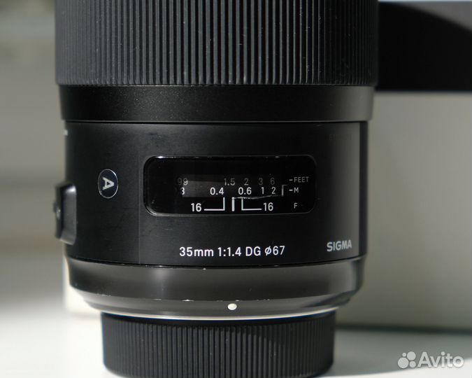 Объектив Sigma Art 35mm f1.4 DG на Никон