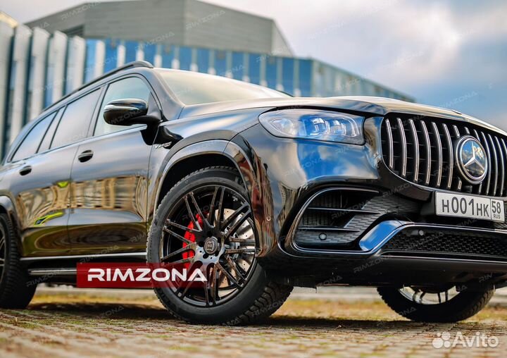 Кованые диски R22 на Mercedes-AMG GLS 63