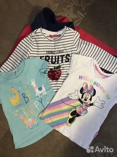 Пакет вещей на девочку 98 104